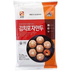 기타 [사조오양]오양김치포자만두180gx6봉, 오양-김치포자만두180g x6, 6개, 180g