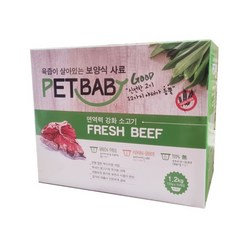 펫밥 육즙이 팡팡 120gX10개 1박스 강아지습식사료, 10개, 오리