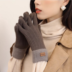 B.LUZ 겨울 스마트 터치장갑 여성 기모 방한장갑