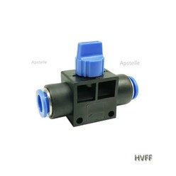 공기압 커넥터 공압 볼 밸브 퀵 피팅 컴프레서 에어 호스 워터 튜브 유량 조절 1PC, 34.HVFF - 8