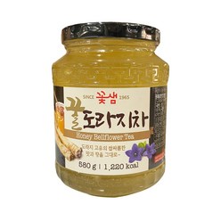 꽃샘 꿀 도라지차 꿀차/액상차(유자/모과제외), 580g, 1개, 1개