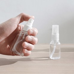 투명 향수병 향수통 안개분사 향수 소분 용기 50ml 샘플 기내용 포켓 미스트 스프레이 통 여행용 화장품 펌프 공용기 미스트통 손소독제 리필 케이스