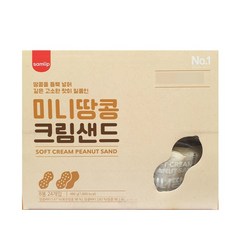 삼립 소프트 크림 미니 땅콩크림 샌드, 20g, 24개
