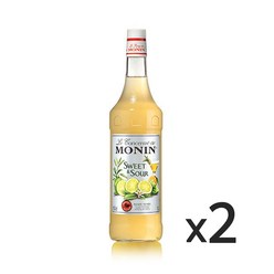 모닌 스윗앤샤워 시럽 1000ml 2개, 1L