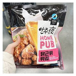 청정원 안주야 홈펍 닭근위튀김 220g x 1개, 아이스보냉백포장