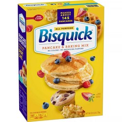 비스퀵 오리지널 팬케이크 베이킹 믹스 2.72kg Bisquick Original Pancake and Baking Mix(미국배송)