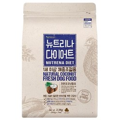 뉴트리나 어덜트 곡물 다이어트 애견사료, 닭, 2.1kg, 1개