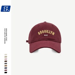 커플 쇼핑 브랜드 NYC 레터링 자수 스냅백 남녀 봄여름 썬캡 패션 캡 모자