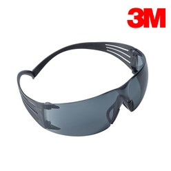3M SF300 시리즈 보안경(투명 회색) 스크래치 김서림방지, 1개