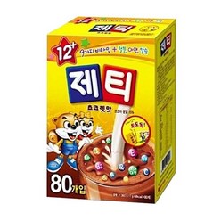 동서 제티 쵸코렛맛 80T, 1개, 80개입, 17g