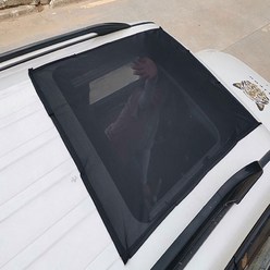 ipona 카니발 2열 파노라마 SUV 썬루프 선루프 모기장 방충망 햇빛가리개, 중형 루프모기장(100x65cm), 1개