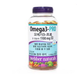 웨버내츄럴 오메가3-프로 1390mgX180캡슐, 180캡슐, 1390mg, 1개