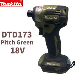 마키타 DTD173 일본제품 국내 수단자 버전 브러시리스 18V 리튬 임팩트 드라이버 전동 공구 다기능 도구, 1개