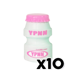 YPNN 딸기요거트맛 츄잉캔디 사탕간식 12g x 10개