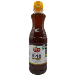 맛뜨락 고소한 들기름 500ML 국산