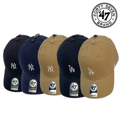 47브랜드 47BRAND 남여공용 MLB모자 뉴욕/LA 클린업 볼캡 캐주얼 모자