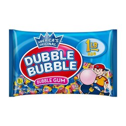 미국 더블버블 메이저리거 츄잉 버블껌 453g Dubble Bubble Chewing Gum, 1개