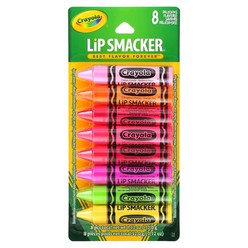 Lip Smacker Crayola 립밤 파티 팩 8개입 팩당 4.0g(0.14oz), 1개