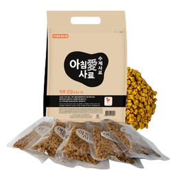 아침애 사료 전연령 피부건강 강아지 수제사료, 3kg, 1개