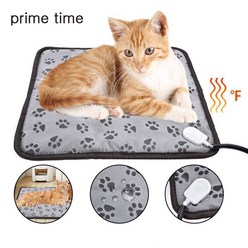 prime time 애완동물 전기매트 개온열매트 고양이 온열매트 애완동물 전기요, A-플라워45×45CM