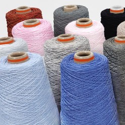 털실나라 의류용 고급 이태리 튜브사 11가지 색상 얇은튜브사, 10 레드그린반짝이