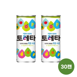 토레타 이온음료 캔, 30병, 240ml