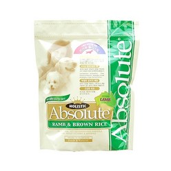 앱솔루트(Absolute) 홀리스틱 램앤 브라운라이스 유산균 (1.2kg) 강아지사료, 단품, 단품