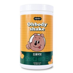 오늘의바디 식사대용 단백질 오바디쉐이크 700g 단호박맛 1개