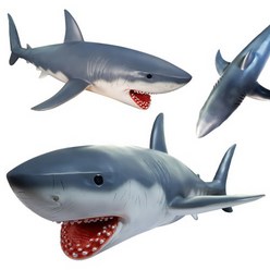 부드러운 안전한 소프트 동물 대형 인형 4종 피규어 장난감 펭귄 상어 악어 코끼리, 선택3. 악어