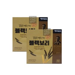 쌍계 블랙보리차 40T x 2개, 48g, 40개입