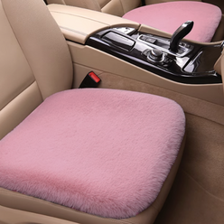 시크벤 포근한 극세사 겨울 방석 따뜻한 차량용 의자 자동차 시트 1개 FW01, 핑크