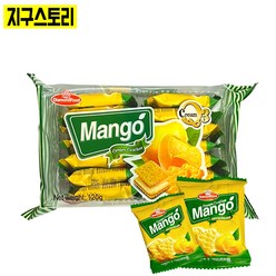 다이아몬드푸드 망고크림 크래커 120g 수입 과자 간식, 10개