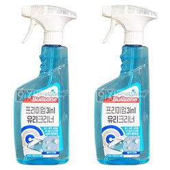 퍼스트클래스 프리미엄in유리크리너, 2개, 550ml