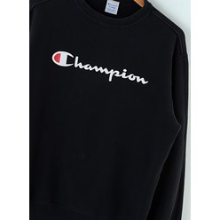 (XL)챔피온 맨투맨 티셔츠 빅로고 블랙96