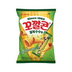 [롯데제과] 꼬깔콘 고소한 찰옥수수맛 67g, 12개