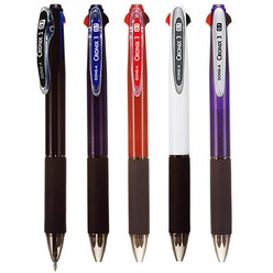 동아연필 CRONIX3 크로닉스3색 멀티펜-0.7mm/하이브리드펜, 화이트