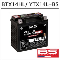 1200 포티에잇 BS배터리 BTX14HL 12V 14.7Ah YTX14L-BS, 1개