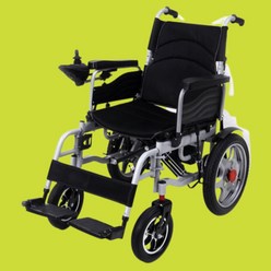 접이식 전동 휠체어 초경량 노인 케어 라인, 12A 리튬 배터리20-25km주행, 1개