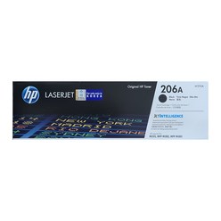 HP NO 206A W2110A 토너 M255 M282 M283, 검정, 1개