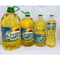 올레이나 해바라기유 (러시아) 1L 2L 3L 5L OLEINA SUNFLOWER OIL (RUSSIA) 1L 2L 3L 5L, 1개