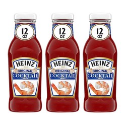 미국 하인즈 오리지널 칵테일 디핑 소스 12oz(340g) 3개 Heinz Original Cocktail Sauce, 340g