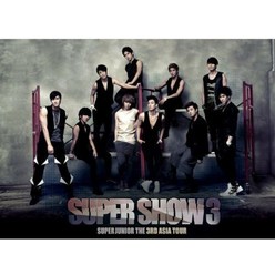 [CD 2장] 슈퍼주니어 슈퍼쇼 3 기념음반 SUPER JUNIOR THE 3RD ASIA TOUR CONCERT ALBUM-SUPER SHOW 3