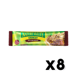 네이처밸리 크런치 오트&다크초콜릿 단백질바 21g x 8개, 단품