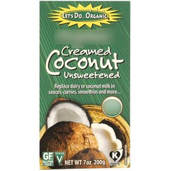 렛츠두오가닉 코코넛 크림 비건, 200g, 1개, 1개