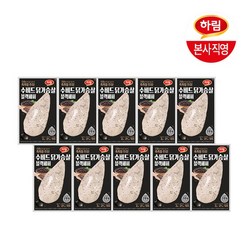 하림 냉장 수비드 닭가슴살 블랙페퍼 100g 10팩, 10개