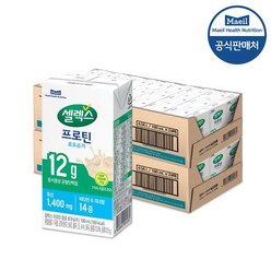 셀렉스 셀렉스 마시는프로틴 로우슈거 190ml 48팩, 상세 설명 참조