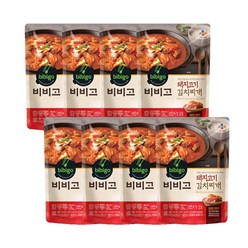 비비고 돼지고기 김치찌개, 460g, 8개