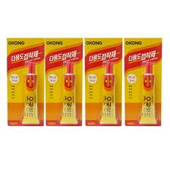 오공 다용도 접착제 Classic Edition 30ml, 4개입