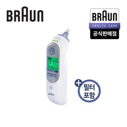ThermoScan7 브라운 한국공식정품 IRT-6520 귀체온계+필터21개포함, 1개