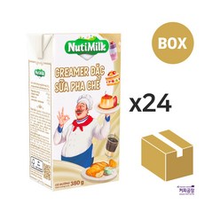 누티 크리머 연유 380g x 24개입 Nuti Food 베트남, 24개